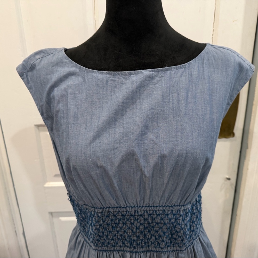 Kate Spade Chambray Dress Size 8 - Picture 5 of 9